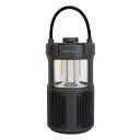【返品OK!条件付】京ハヤ アウトドア Bluetooth サウンドライト ランタン スピーカー JKBTF1-BK ブラック 防水 キャンプ 専用キャリーケース付属 光と音を同時に楽しむ ランタン&Bluetoothスピーカー【KK9N0D18P】