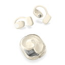 【返品OK!条件付】京ハヤ 完全ワイヤレスイヤホン Bluetooth対応 オープンイヤー型 JKTWS062WH ホワイト 大容量バッテリー【KK9N0D18...