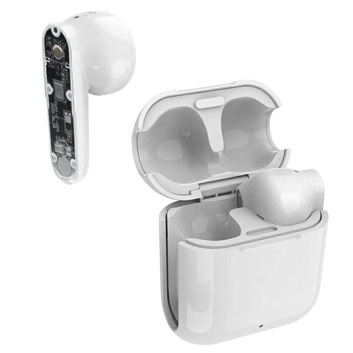 【返品OK!条件付】カシムラ 完全ワイヤレスイヤホン 防水 Bluetooth BL-125 ホワイト WHS AAC 高音質 コンパクト ステレオ イヤフォン マイク搭載【KK9N0D18P】