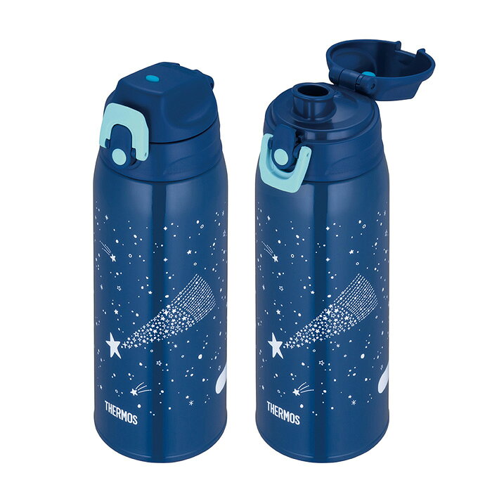 【返品OK!条件付】サーモス 真空断熱2ウェイボトル 800ml ネイビーブルー FJJ-802W...