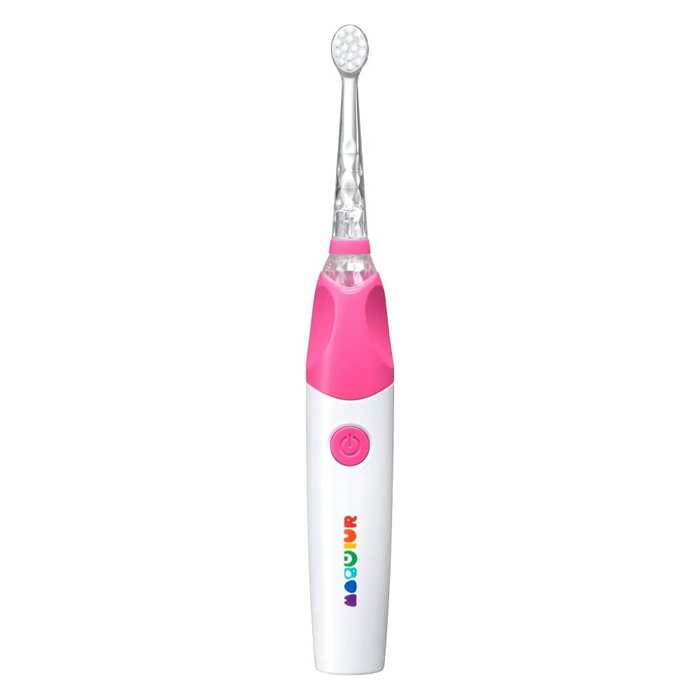 【返品OK!条件付】シースター 小児用電動歯ブラシ BabySmileRainbow 3+ S-205P ピンク USB充電式 子供用 キッズ 乳歯 3歳から こども電動歯ブラシ ベビースマイルレインボー【KK9N0D18P】