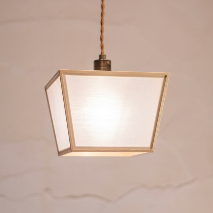 Rakuten - 【返品OK!条件付】ペンダントライト AP861-A コンビネーションランプ ペンダントライト 升 新洋電気 和風照明 和室 おしゃれ【KK9N0D18P】