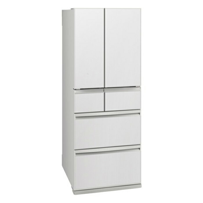 【返品OK!条件付】【配送＆設置無料】三菱電機 冷蔵庫 470L フレンチドア 観音開き 6ドア WXDシリーズ MR-WXD47LM-W グランドリネンホワイト ガラスドア 両開き 大型 省エネ【KK9N0D18P】