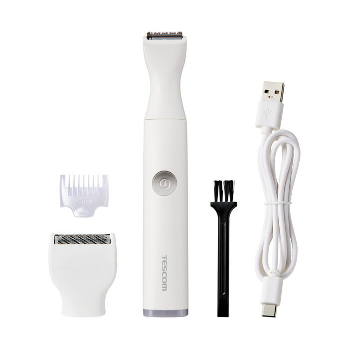 【返品OK!条件付】テスコム VIOシェーバー TT463A-W ホワイト【KK9N0D18P】