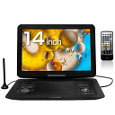 【返品OK!条件付】WIS ASTEX 14インチポータブルDVDプレーヤー AS-14TVR01【KK9N0D18P】