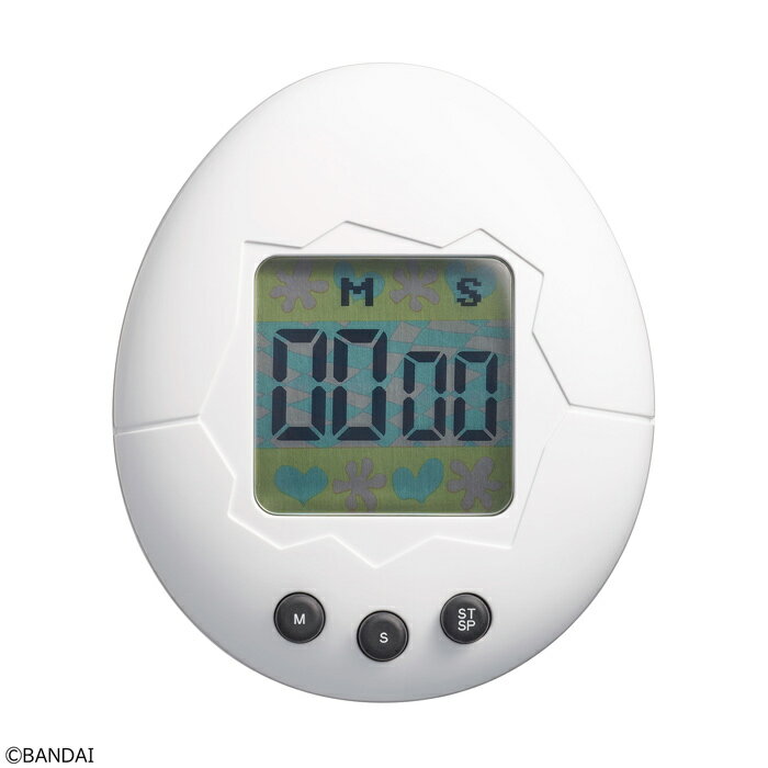 Rakuten - 【返品OK!条件付】CCP キッチンタイマー きゃらタイマー たまごっち KH-CT82-TWH【KK9N0D18P】