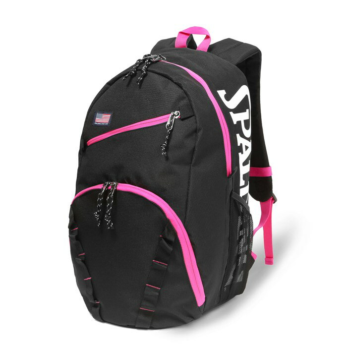 【返品OK!条件付】スポルディング バスケットボール用バック ハーフデイ2 容量35L 50-028MG マゼンタ SPALDING 正規販売店 スポーツ 通学 ボールポケット搭載 万能バック バッグパック 5〜7号球まで収納可能【KK9N0D18P】