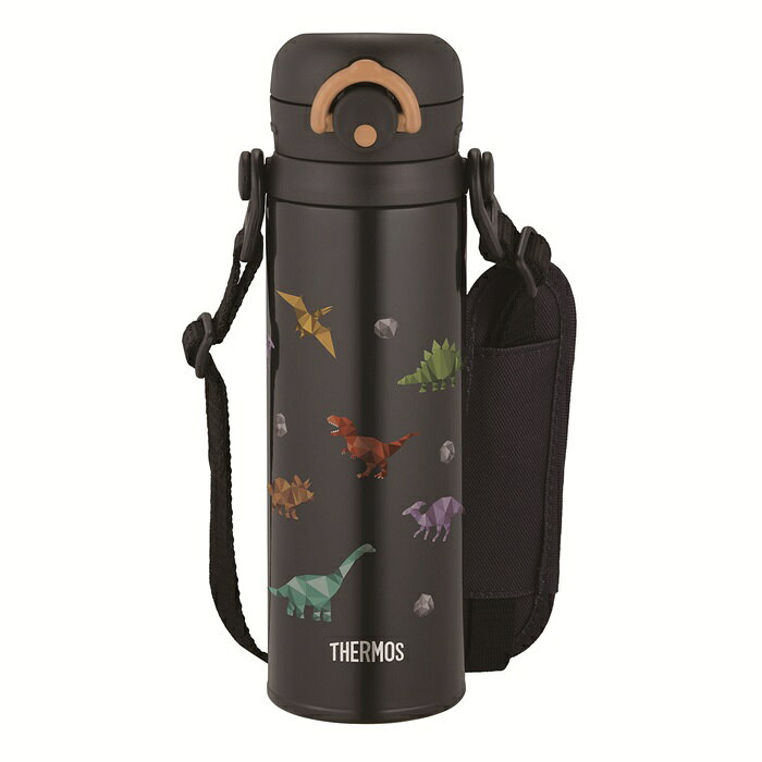 Rakuten - 【返品OK!条件付】サーモス 真空断熱キッズケータイマグ 500ml ブラック JPF-500-BK 水筒 保温 保冷【KK9N0D18P】