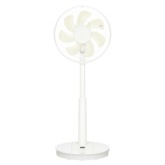 【返品OK!条件付】パナソニック 扇風機 リビング扇 1/f ゆらぎ DCモーター F-C337D-W ホワイト リモコン付 省エネ 自然に近い風 7枚羽根 切タイマー チャイルドロック【KK9N0D18P】