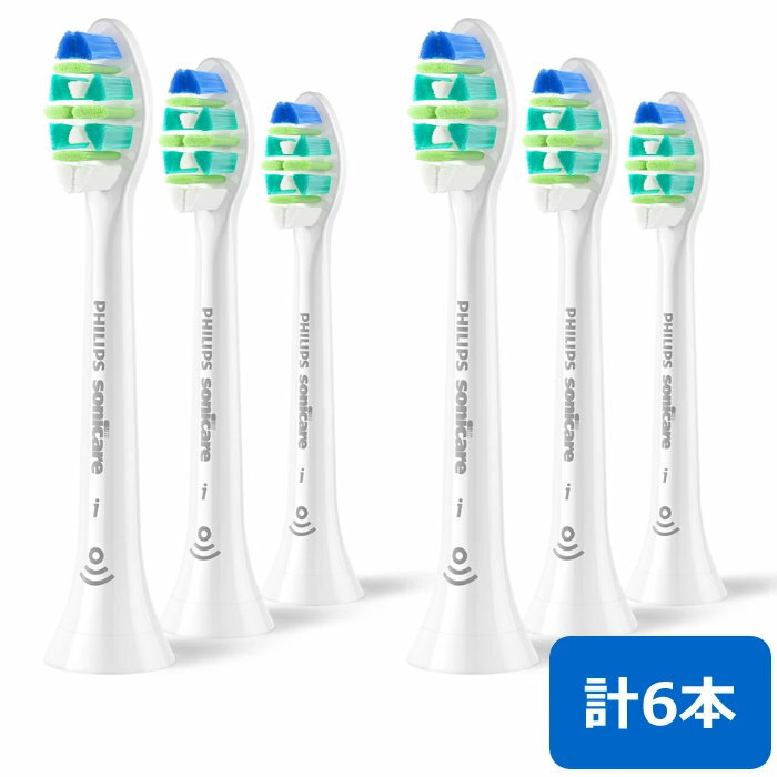 【返品OK 条件付】【2セット】フィリップス ソニッケアー専用 替えブラシ インターケアー ブラシヘッド HX9003/14 3本組×2セット(計6本) HX9003-14-2SET ホワイト ふつう レギュラー【メール便】【KK9N0D18P】