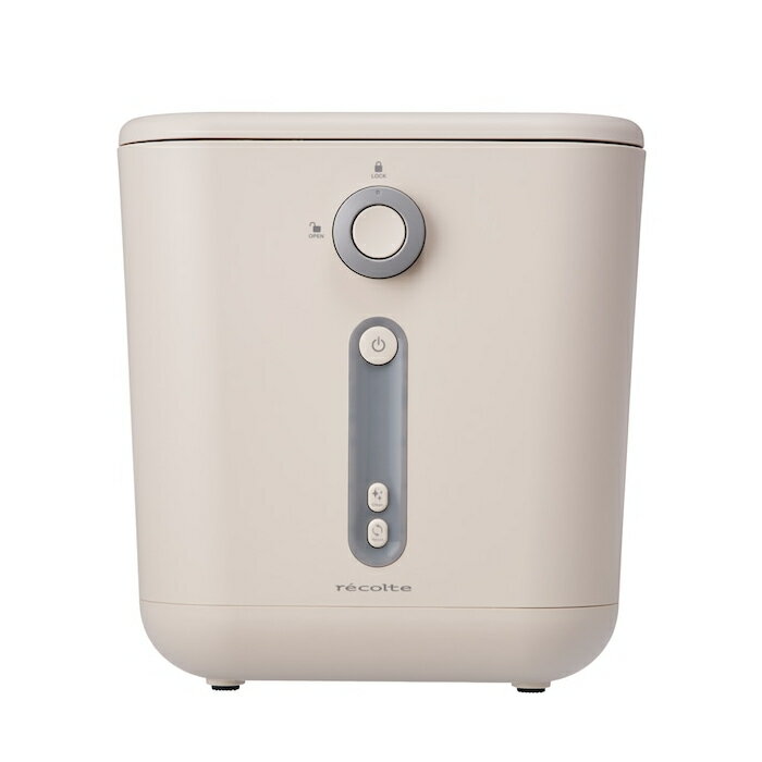 レコルト 生ごみ処理機 RDP-1 W クリームホワイト recolte 乾燥・粉砕式 Food Waste Disposer