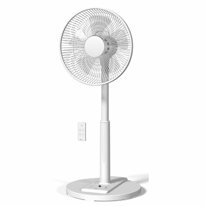 【最大1000円OFFクーポン！9月11日1:59まで】【返品OK!条件付】エスケイジャパン 扇風機 サーキュレーター リビング扇 DCフルリモコン ホワイト SKJ-K30DC-WH ホワイト DCモーター ON/OFFタイマー 風量8段階【KK9N0D18P】