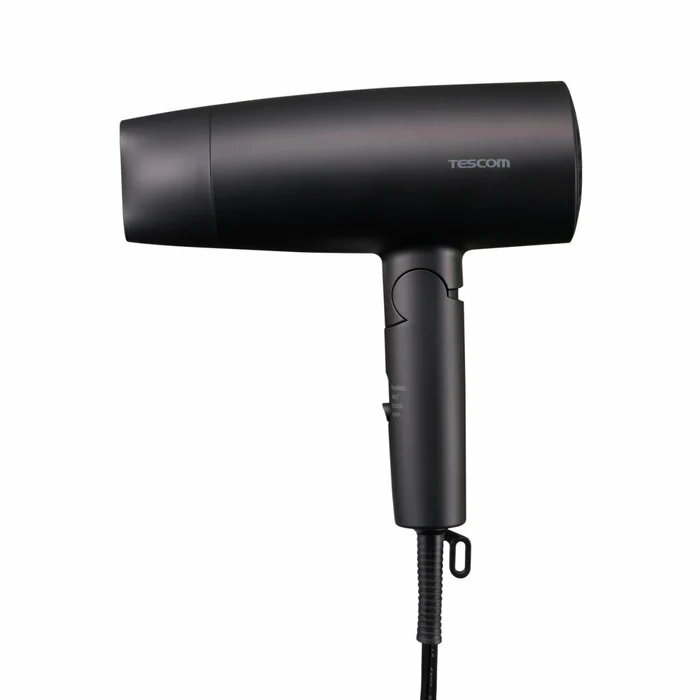 乐天商城 - 【返品OK!条件付】テスコム プロテクトイオン ヘアドライヤー TD361A-K ブラック 大風量 コンパクト 軽量 折り畳み ミニマル 速乾 時短 ラク抜きプラグ【KK9N0D18P】