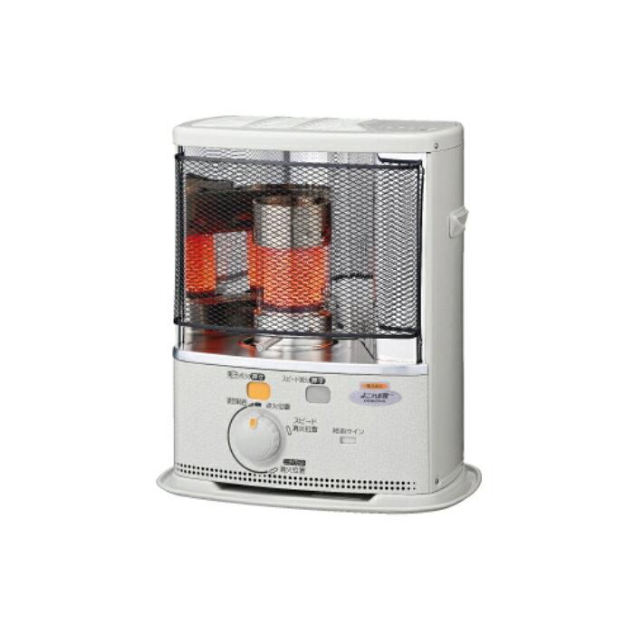 ※返品・交換不可商品◎輻射熱で温める無風暖房。■よごれま栓　よごれま栓タンク搭載。手を汚さずにかんたん給油。■電源(100V)不要■停電時使用可能■対震自動消火装置■暖房のめやす　木造（戸建）：7畳まで（11.5m2）　コンクリート（集合）：9畳まで（15.0m2）■暖房出力：2.42〜1.93kW■PSC対応品■外形寸法：高さ510×幅452×奥行324mm■質量：7.7kg■タンク容量：4L■その他：［乾電池別売］単二形／4個使用　（アルカリ乾電池の使用を推奨します）商品の特長・仕様に関する詳細はメーカーホームページでもご覧頂けます。コロナ ポータブル石油ストーブ 木造7畳 鉄筋9畳 SXシリーズ 反射形 SX-EB24Y-W エレガンスホワイト CORONA タンク容量4L コロナ石油ストーブ 灯油■送料区分：160サイズ