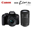 【返品OK!条件付】CANON デジタル一眼レフカメラ EOS Kiss X9i ダブルズームキット 1893C003 EOSKISSX9I-WKIT 【KK9N0D18P】【100サイズ】