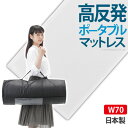 【返品OK!条件付】マストバイ エアーマットレス エアレスト365 ポータブル 70×200cm 高反発 マットレス 洗える 日本製 12600004【KK9N0D18P】【140サイズ】(3)