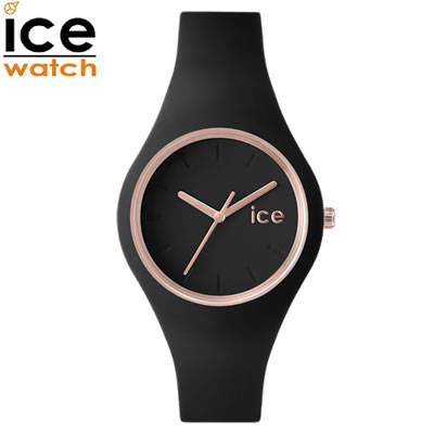 【返品OK!条件付】アイスウォッチ ICE-WATCH 腕時計 アイスグラム ICE glam ブラックローズゴールド スモール glam-000979 レディース..