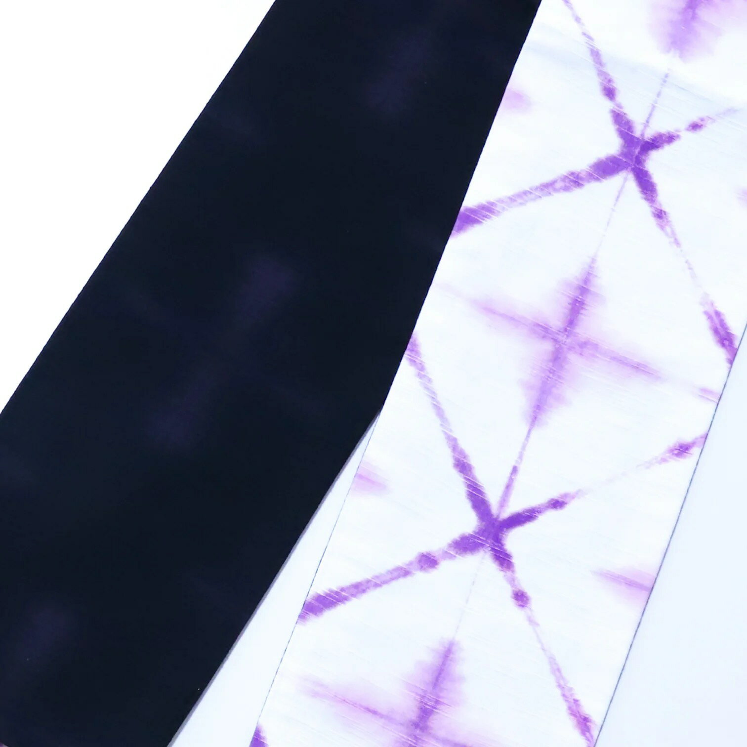 半巾帯 リバーシブル 綿 ホワイト×ピンク 日本製 絞り染 【 半幅帯 浴衣 着物 小紋 紬 女性 レディース ゆかた 帯 】