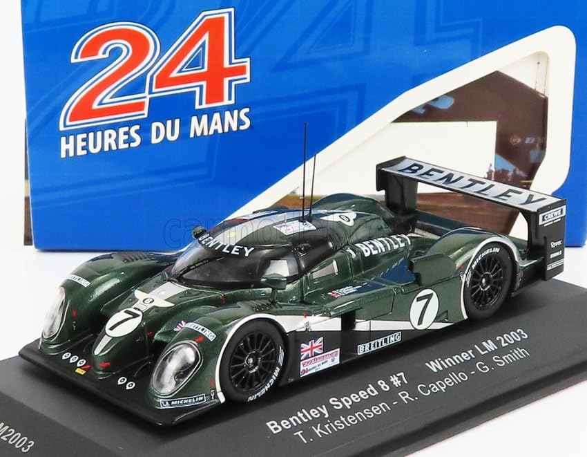 IXO xg[ SPEED 8 4.0L TURBO V8 ~jJ[ 1/43 N7 WINNER 24h LE MANS 2003 T.KRISTENSEN - R.CAPELLO - G.SMITH