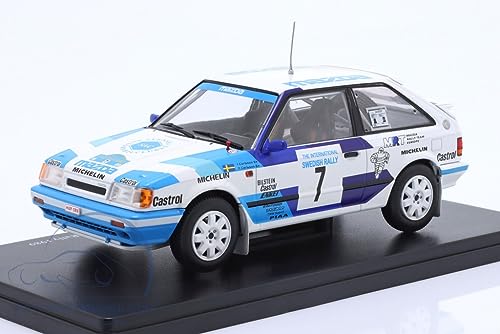 商品情報 商品の説明 主な仕様 ダイキャスト製 ブリスターパック品 スケール1/24 ドライバー：Ingvar Carlsson, Per Carlsson マツダ 323 ミニカー 1/24 4WD #7 スウェーデン ラリー 1989 優勝 I. CARLSSON, P. CARLSSONマツダ 323 ミニカー 1/24 4WD #7 スウェーデン ラリー 1989 優勝 I. CARLSSON, P. CARLSSON ブリスターパック品