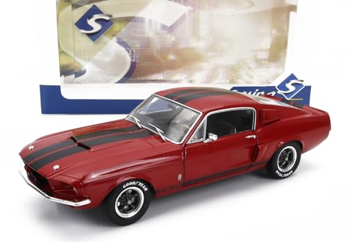 SOLIDO A tH[h }X^O ~jJ[ 1/18 MUSTANG SHELBY GT500 COUPE 1967 (bh)