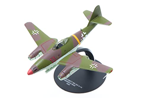 ドイツ空軍 戦闘機 ダイキャスト モデル 1/72 メッサーシュミット Messerschmitt Me 262 A-1A ハインリッヒ・ベア 1945 塗装済み完成品(3)