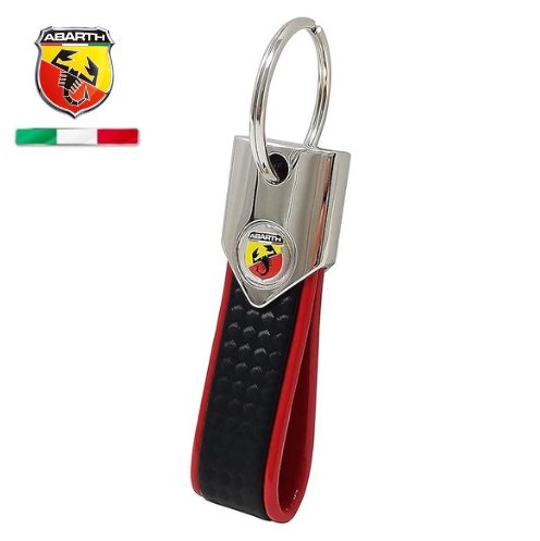 イタリア直輸入 ABARTH アバルト 純正 FIAT フィアット イタリア アクセサリー キーホルダー keyholder 21755 MADE IN ITALY