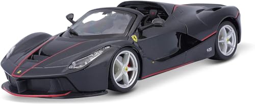 BURAGO フェラーリ ラフェラーリ ミニカー 1/24 Ferrari LaFerrari Aperta ブラック