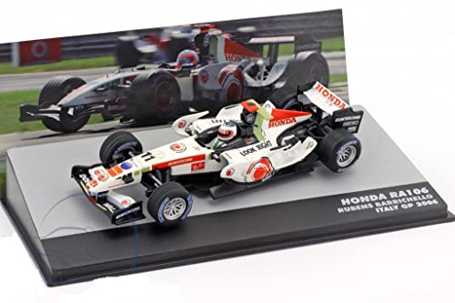 F1 ミニカー 1/43 ホンダ RA106 ルーベンス バリチェロ イタリア GP 2006 Rubens Barrichello