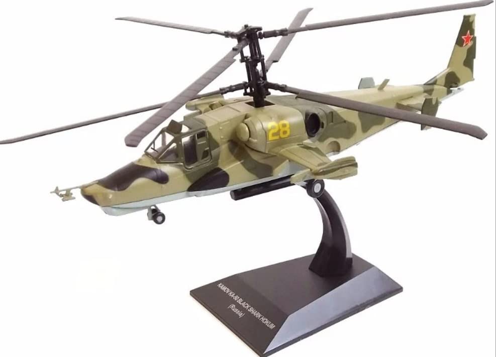 ロシア空軍 ヘリコプター ダイキャスト モデル 1/72 KA-50 ブラックシャーク 単座型攻撃  ...