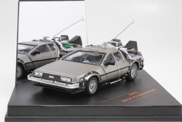 VITESSE ビテス デロリアン ミニカー 1/43 バック トゥー ザ フュー チャー PartI ステンレス フィニッシュ 24012