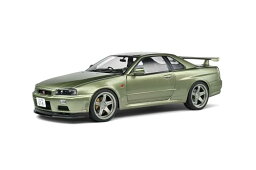 ソリド ミニカー 1/18 日産 GT-R R34 1999 ライトグリーン