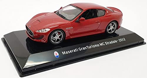 ATLAS マセラティ MC ストラダーレ ミニカー 1/43 グランツーリスモ MC STRADALE 2012 WITH SHOWCASE DARK RED 