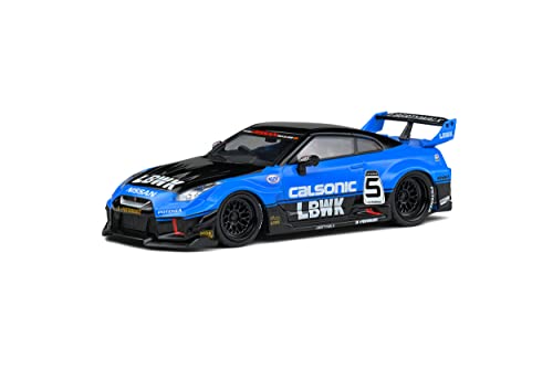 ソリド 1/43 リバティーウォーク LBシルエットカルソニック 日産 GT-R R35 SOLIDO LB SILHOUETTE CALSONIC ダイキャストカー S4311202