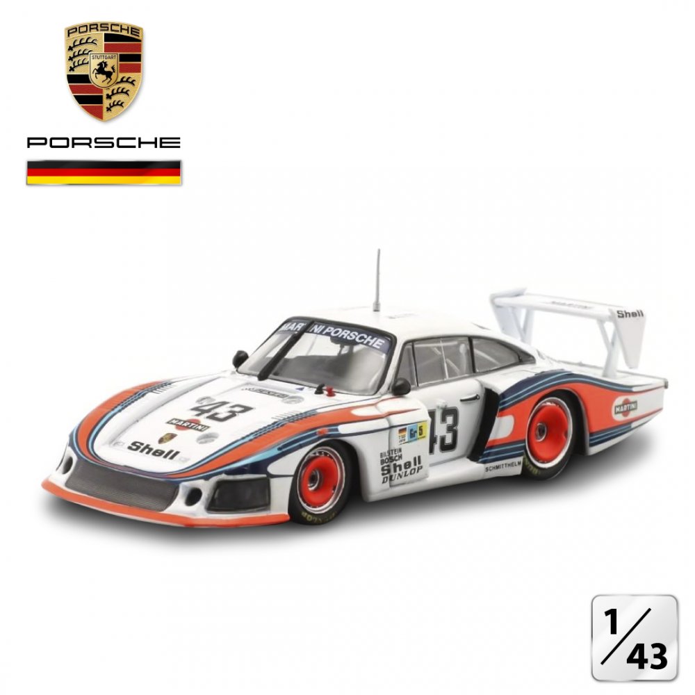 ポルシェ ミニカー 1/43 935/78 モビー ディック Moby Dick ルマン 24時間レース 1978 Schurti, Stommelen No,43