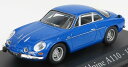 ルノー アルピーヌ A110 ミニカー 1/43 RENAULT ALPINE A110 1969 SILVER WHEELS ケース付き