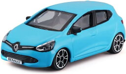 BURAGO ルノー クリオ ミニカー 1/43 RENAULT CLIO 2013 (ライトブルー)