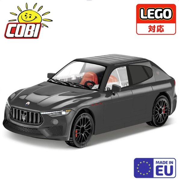 【 LEGO対応 EU ブロック おもちゃ】COBI マセラティ レバンテ SUV イタリア車 1/35スケール 106ピース #2450