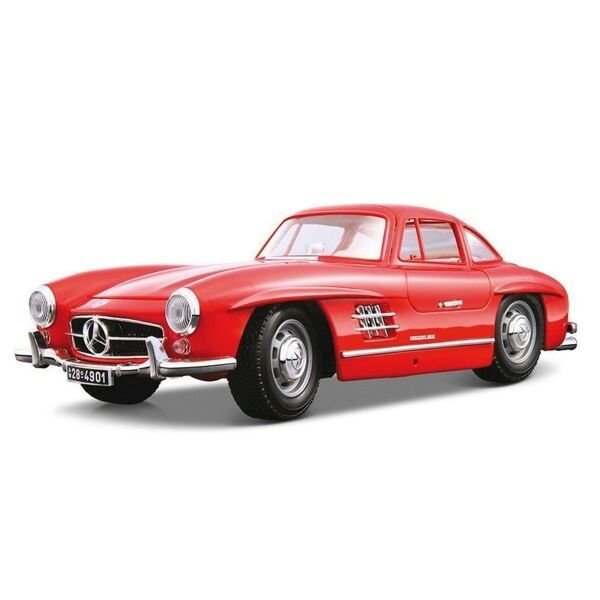 ブラーゴ メルセデス ベンツ ミニカー 1/24 MERCEDES BENZ 300SL クーペ 1954年式 (レッド)