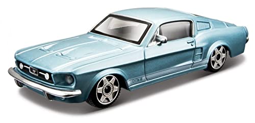 ブラーゴ フォード マスタング ミニカー 1/43 MUSTANG GT 1964 (メタリック ブルー)