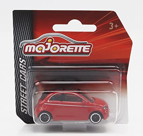 マジョレット フィアット ミニカー 1/64 500e ELECTRIC CAR CABRIOLET OPEN 2020 (レッド) 