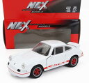 WELLY ポルシェ ミニカー 1/34 PORSCHE 911 CARRERA RS 2.7 COUPE 1973 (ホワイト)