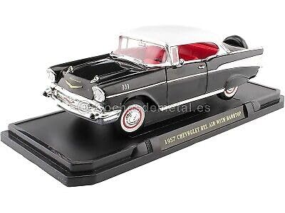 Lucky Die Cast V{[ xGA ~jJ[ 1/18 Bel Air n[hgbv 1957 (ubN/zCg)