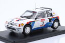 プジョー ミニカー 1/24 205 Turbo 16 E2#3 winner Rallye 1000 Lakes 1985