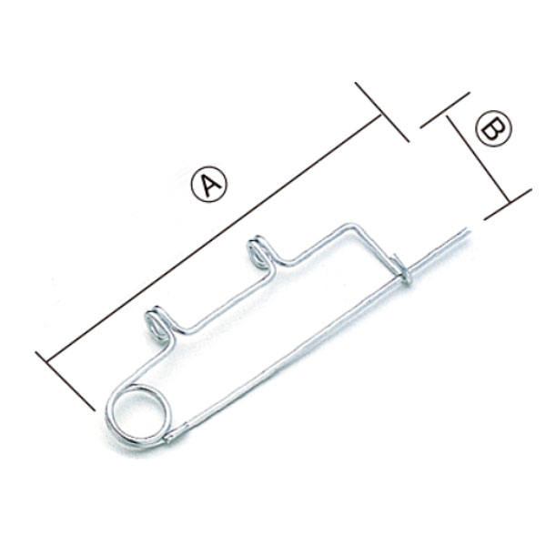 調理道具専門店 エモーノの18-8 スプーン通し 引掛式_給食用品 _ メール便 ゆうパケット 対応 _ _AB3976｜アングル2