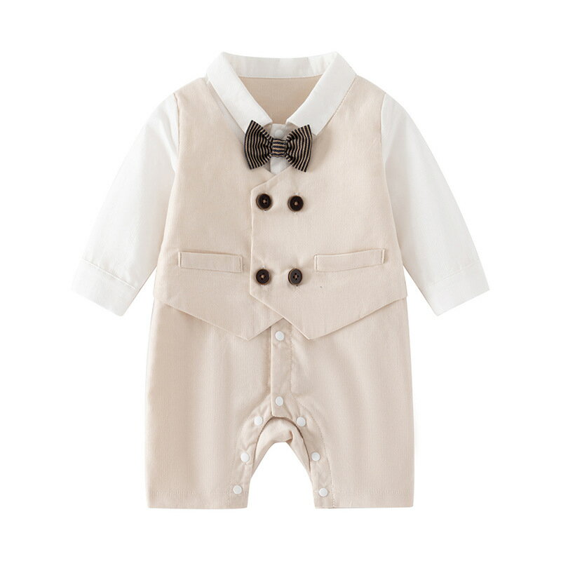 セレモニードレス 男の子 冬 新生児 ベビードレス お宮参り 退院 結婚式 男 男児 白 春 夏 秋 フォーマル 出産祝い ベビー服 カバーオール ロンパース 2