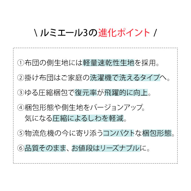 布団セット ベッド用 シングル 日本製 『ルミエール3』 抗菌 防臭 防ダニ 綿混 速乾性 カバー付き 6点セット ふとんセット 布団 ふとん 組布団 シングルサイズ 布団カバー 枕 掛け布団 ベッドパッド 固綿 衣替え 新生活 コンパクト 即納 国産 【送料無料/あす楽】 エムール