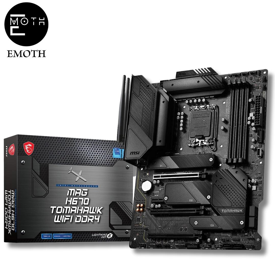 MSI MAG H670 TOMAHAWK WIFI DDR4 }T?[z?[g? ATX [Intel H670`bt?Zbg] MB5704 t?bN