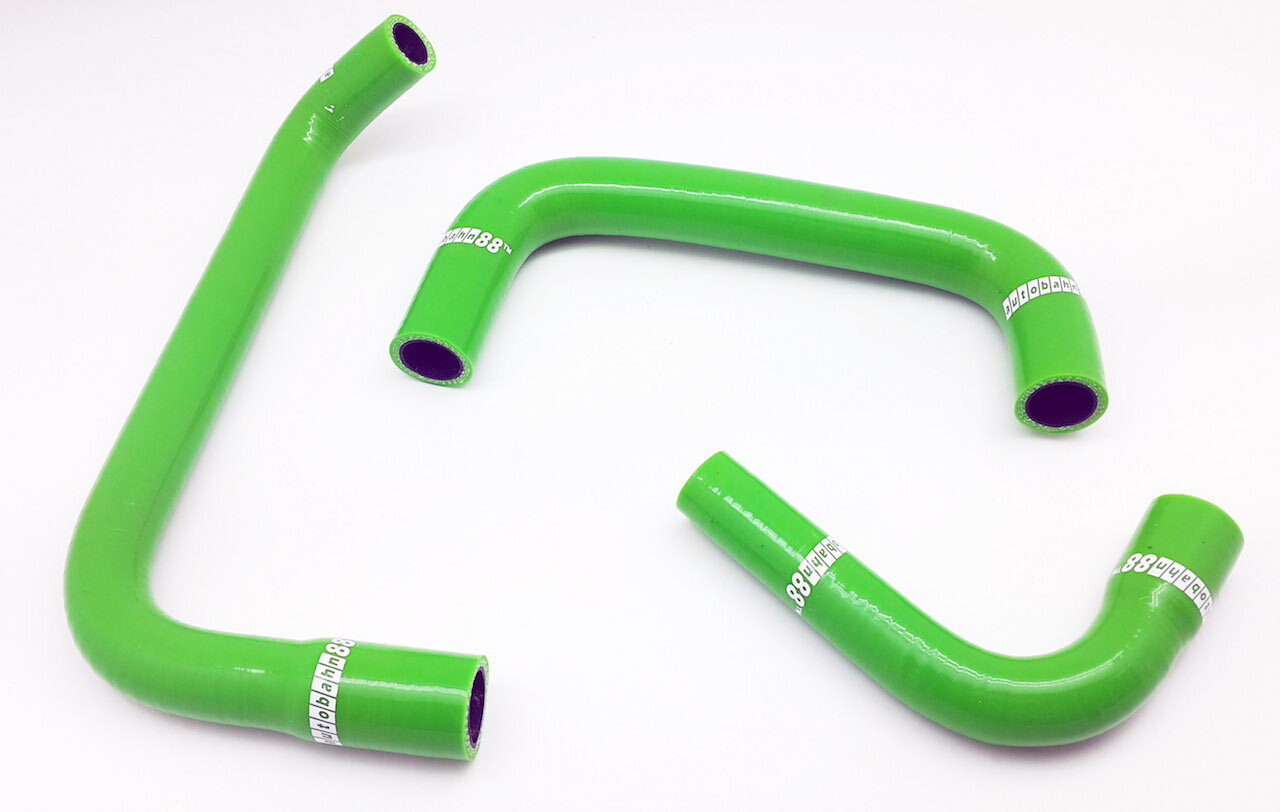 シリコン　エンジンブリーザーホース　スカイライン　GTR BNR32 BCNR33 BNR34 緑