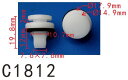 商品番号 : PF-C1812 商品説明： ・注意： 適応について、図面に示している寸法で独自ご判断下さい。・材質： ナイロン・販売個数： 10個・・